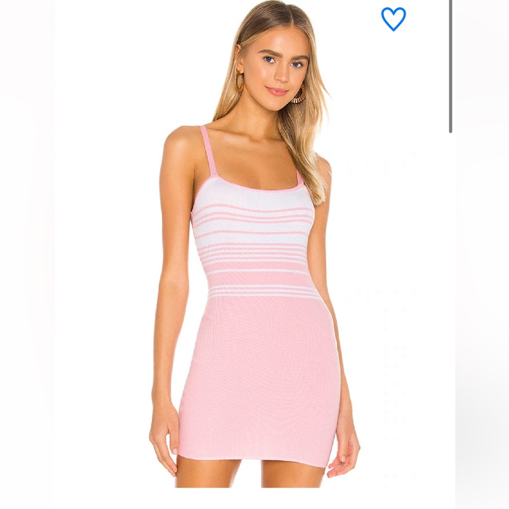 Superdown Susie Striped Knit Dress